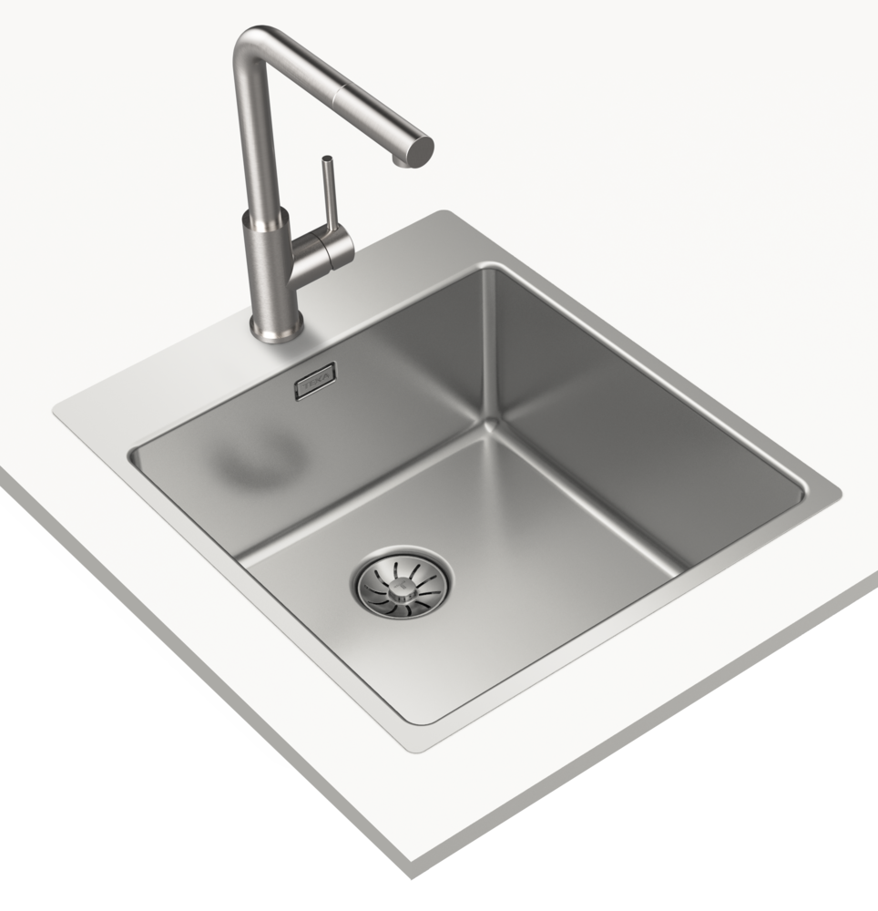 Детальное фото товара: Teka FORLINE RS15 40.40 POLISHED, мойка, нержавеющая сталь полированная