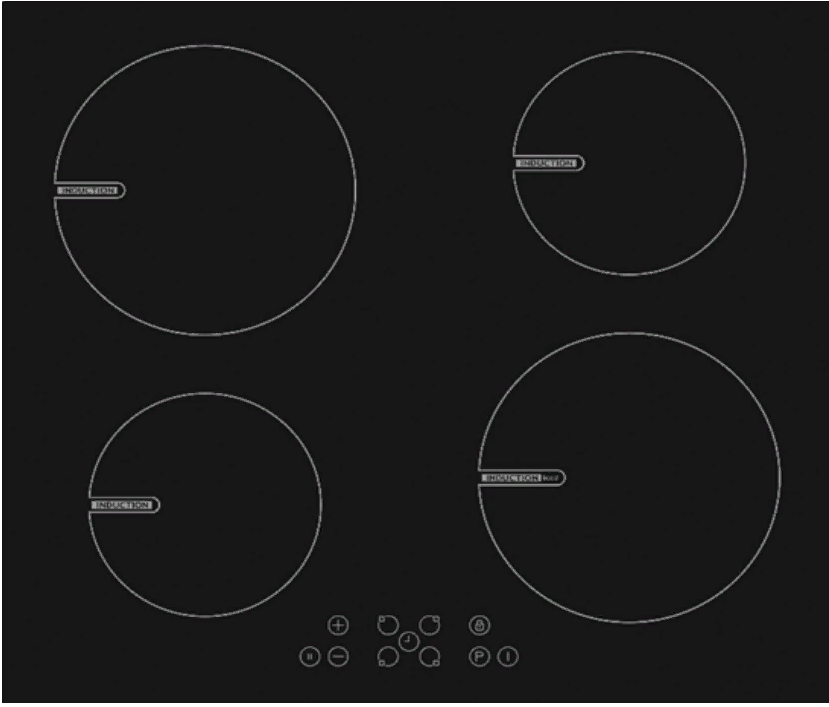 EXITEQ EXH-318IB Детальное фото товара: EXITEQ EXH-318IB индукционная поверхность