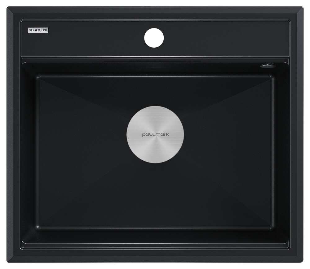 Фото товара: Paulmark STEPIA-590, мойка, гранит, черный металлик